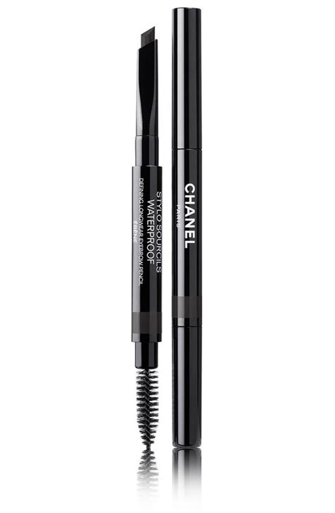 crayon sourcils chanel|chanel long wear eyebrow pencil.